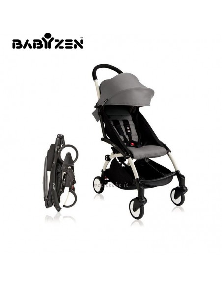 Babyzen Passeggino Yoyo+ Grey Telaio Bianco