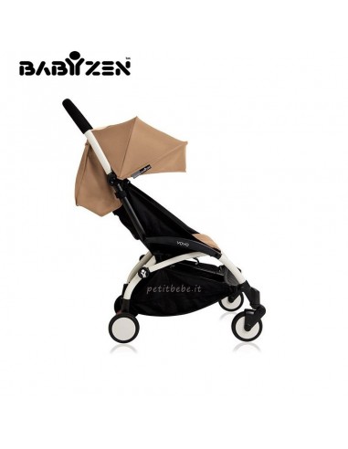 Babyzen Passeggino Yoyo+ Taupe Telaio Bianco