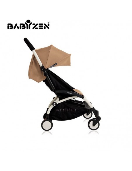 Babyzen Passeggino Yoyo+ Taupe Telaio Bianco