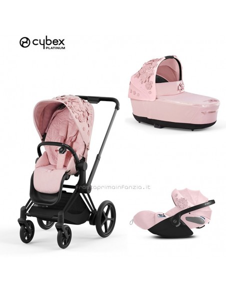 Cybex e-Priam Trio Simply Flower "New Generation"