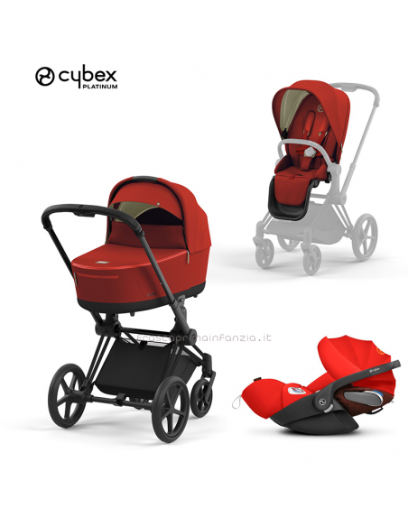 Cybex Trio e-Priam "New Generation" con Cloud Z2 i-Size