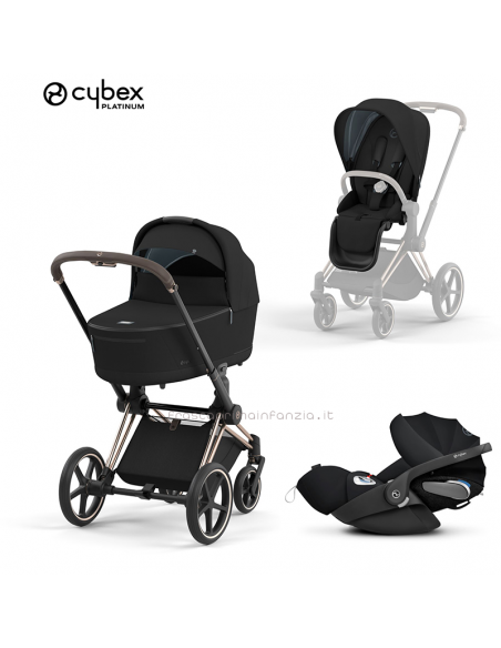 Cybex Trio e-Priam "New Generation" con Cloud Z2 i-Size