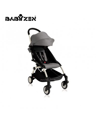 Babyzen Duo Yoyo+ Grey Telaio Bianco