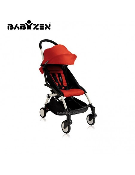 Babyzen Duo Yoyo+ Red Telaio Bianco
