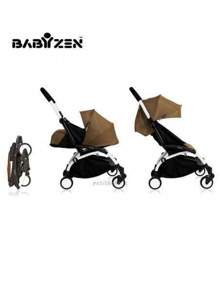 Babyzen Duo Yoyo+ Toffee Telaio Bianco