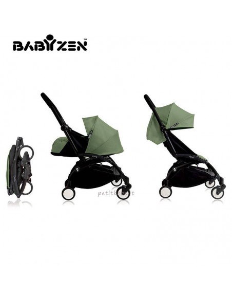Babyzen Duo Yoyo+ Peppermint Telaio Nero