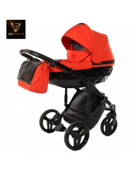 Junama Trio Diamond Basic Arancio e Nero 03