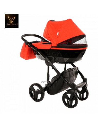 Junama Trio Diamond Basic Arancio e Nero 03