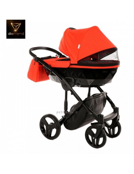 Junama Trio Diamond Basic Arancio e Nero 03