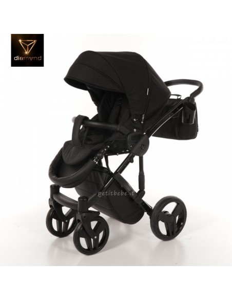 Junama Trio Diamond Basic Nero e Nero 05