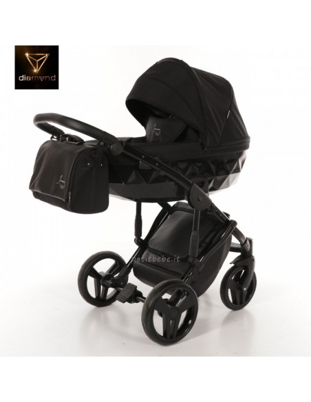 Junama Trio Diamond Basic Nero e Nero 05