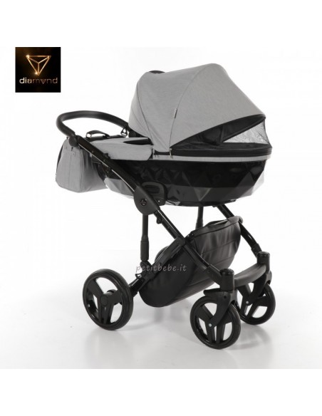 Junama Trio Diamond  Basic Grigio e Nero 07