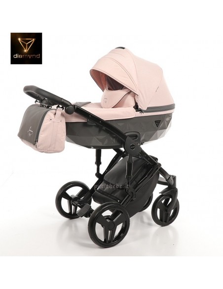 Junama Trio Diamond Basic Grigio e Rosa 10