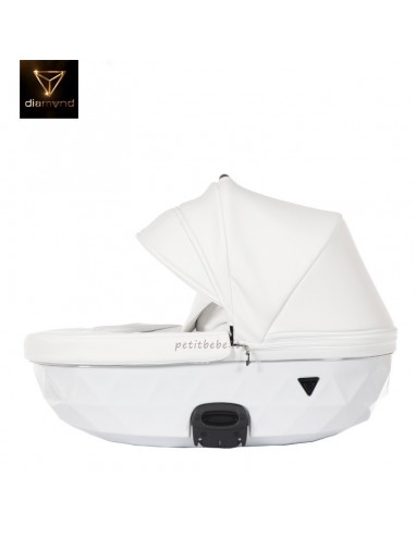 Junama Trio Diamond Individual Pelle Bianco con Telaio Cromato 05