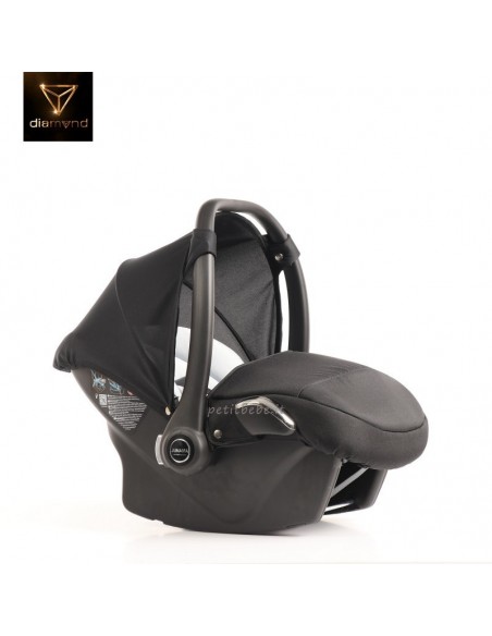 Junama Trio Diamond Mirror Satin Stoffa Nero e Champagne 02