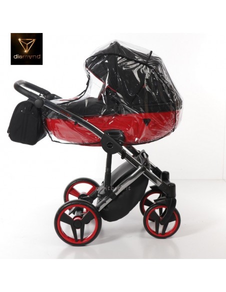 Junama Trio Diamond S Line Nero e Rosso 01