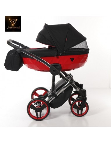 Junama Trio Diamond S Line Nero e Rosso 01