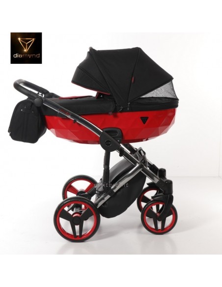 Junama Trio Diamond S Line Nero e Rosso 01