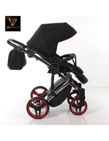 Junama Trio Diamond S Line Nero e Rosso 01