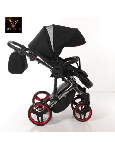 Junama Trio Diamond S Line Nero e Rosso 01