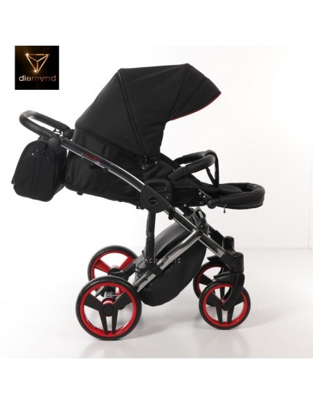 Junama Trio Diamond S Line Nero e Rosso 01