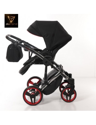 Junama Trio Diamond S Line Nero e Rosso 01