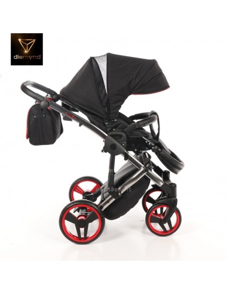 Junama Trio Diamond S Line Nero e Rosso 01