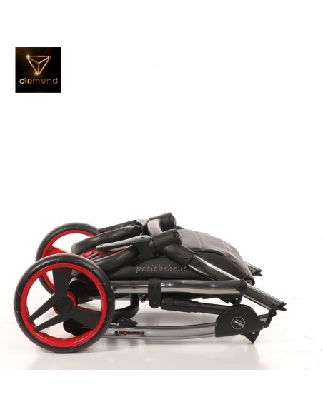 Junama Trio Diamond S Line Nero e Rosso 01