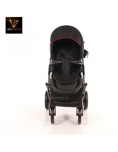 Junama Trio Diamond S Line Nero e Rosso 01