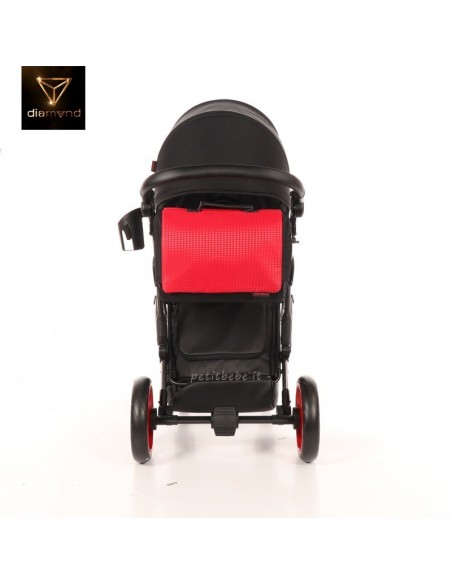 Junama Trio Diamond S Line Nero e Rosso 01