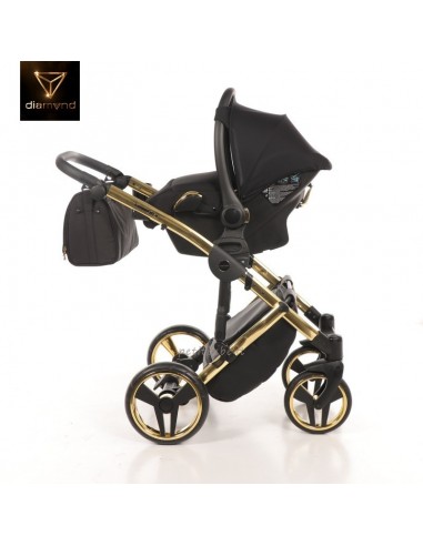 Junama Trio Diamond S Line Nero e Oro 02