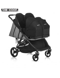 Be Cool Passeggino gemellare Bi-Baby con Navicelle