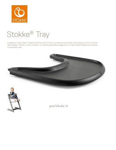 Stokke Vassoio Tripp Trapp Black