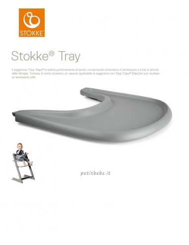 Stokke Vassoio Tripp Trapp Storm Grey