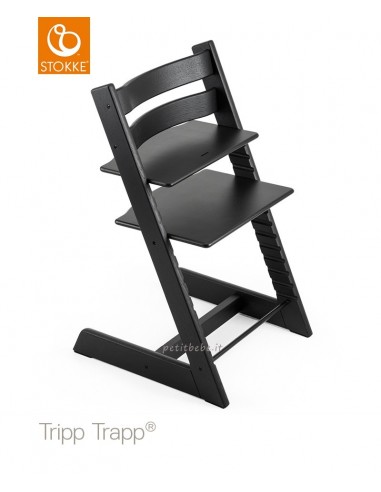 Stokke Sedia Tripp Trapp Rovere Oak Black