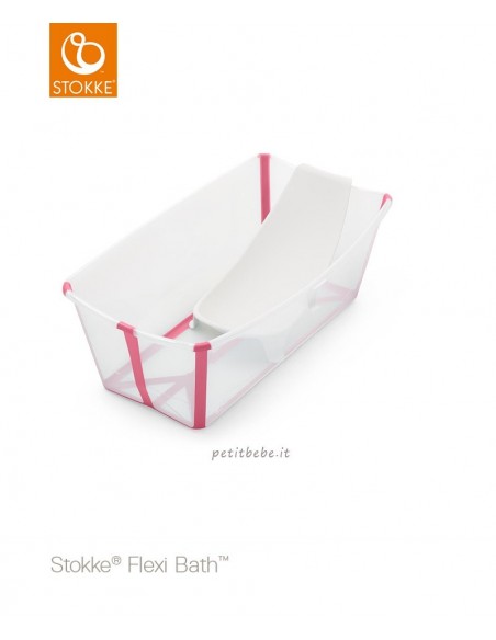 Stokke Vaschetta Flexi Bath+Newborn Transparent Pink