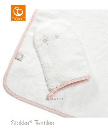Stokke Accappatoio Pink Bee
