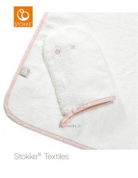 Stokke Accappatoio Pink Bee