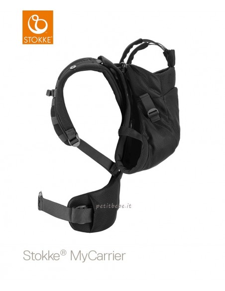 Stokke Marsupio My Carrier Front & Back Black Mesh