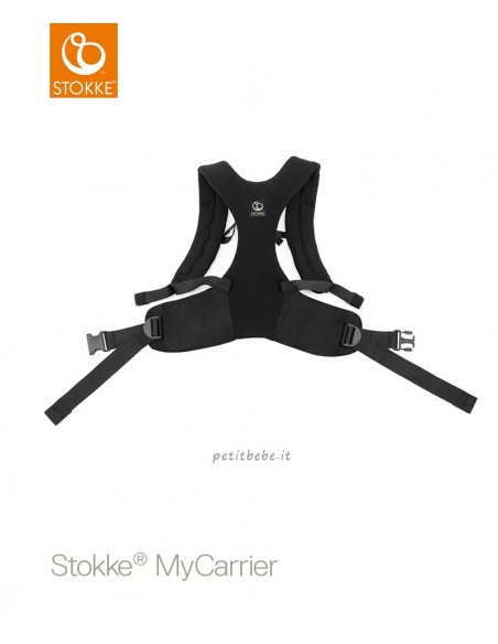 Stokke Marsupio My Carrier Front & Back Black Mesh