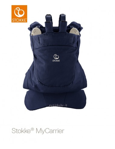 Stokke Marsupio My Carrier Front & Back Deep Blue