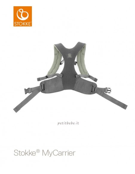Stokke Marsupio My Carrier Front & Back Green Mesh