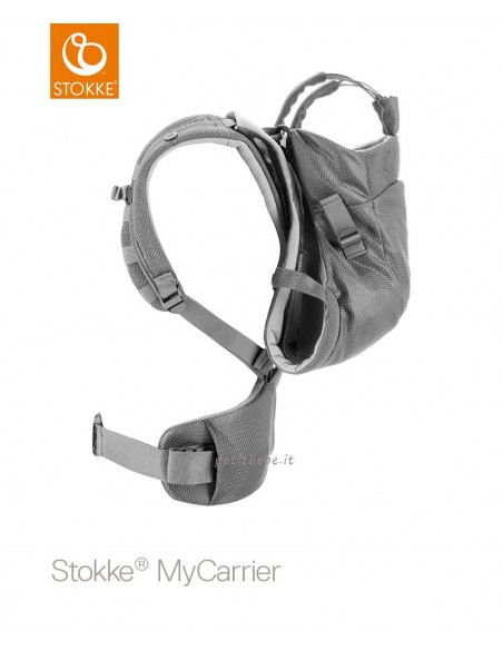 Stokke Marsupio My Carrier Front & Back Grey Mesh