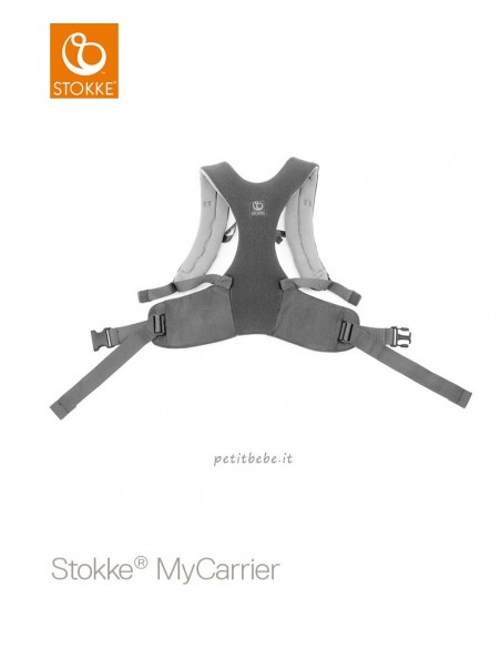 Stokke Marsupio My Carrier Front & Back Grey Mesh