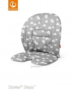 Stokke Baby Set Cushion per Steps Grey Clouds