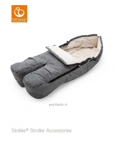 Stokke Sacco Coprigambe Black Melange
